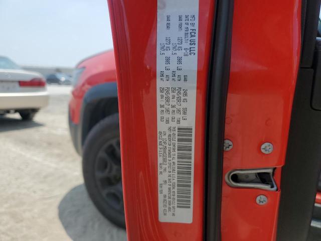 1C4PJMBXXKD236812 - 2019 JEEP CHEROKEE TRAILHAWK RED photo 13