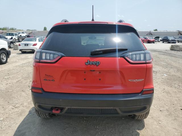 1C4PJMBXXKD236812 - 2019 JEEP CHEROKEE TRAILHAWK RED photo 6