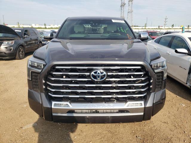 5TFVC5DB0PX017467 - 2023 TOYOTA TUNDRA CREWMAX CAPSTONE GRAY photo 5