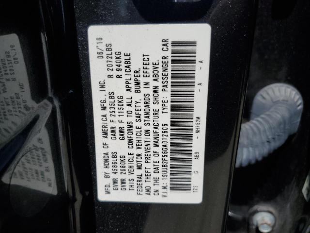 19UUB2F56GA012606 - 2016 ACURA TLX TECH GRAY photo 12