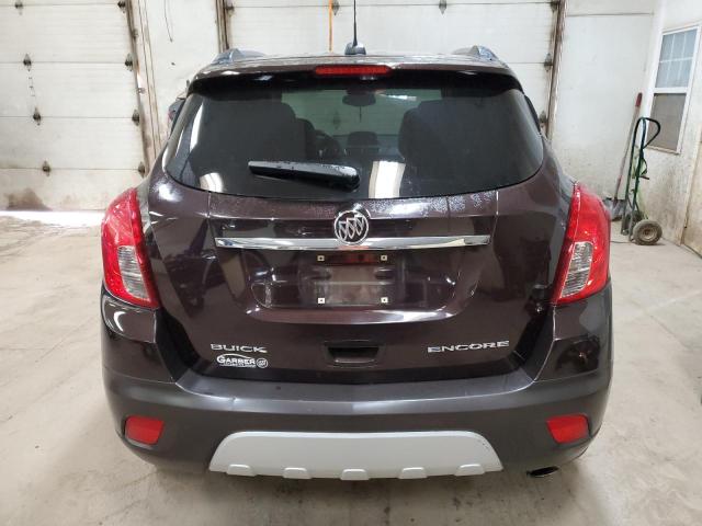 KL4CJASB0GB718932 - 2016 BUICK ENCORE MAROON photo 6