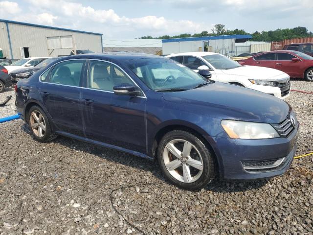 1VWBP7A33DC060698 - 2013 VOLKSWAGEN PASSAT SE Mavi fotoğraf 4