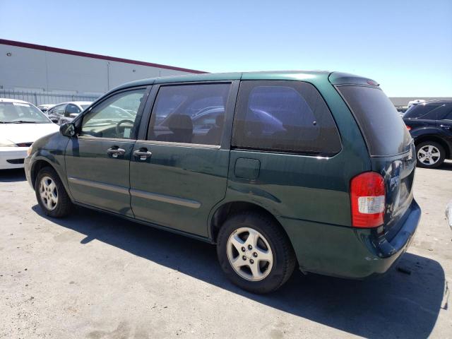 JM3LW28G6Y0157849 - 2000 MAZDA MPV WAGON GREEN photo 2