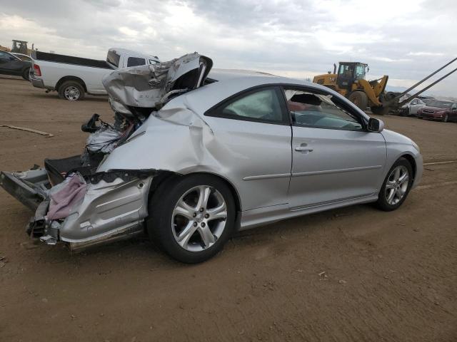 4T1CE30P08U765285 - 2008 TOYOTA CAMRY SOLA SE SILVER photo 3