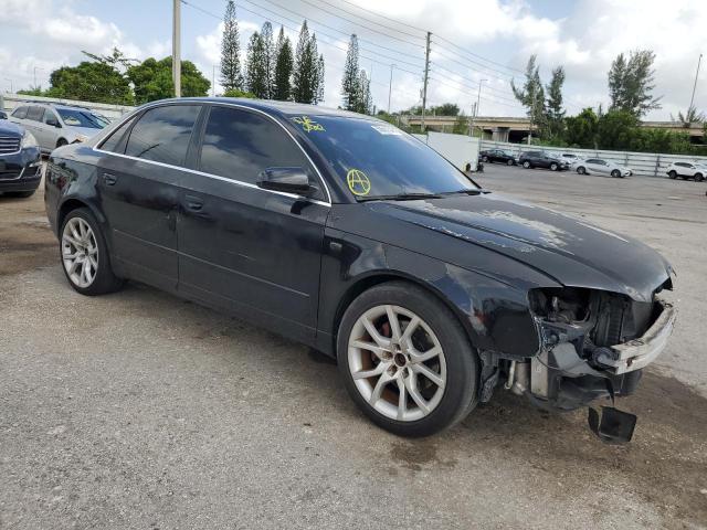 WAUDF78E37A033827 - 2007 AUDI A4 2.0T QUATTRO BLACK photo 4