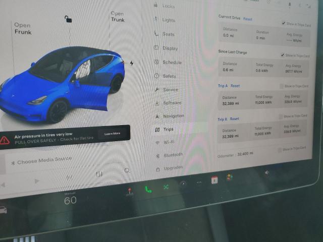7SAYGDEF6PF968685 - 2023 TESLA MODEL Y Қара фото 9