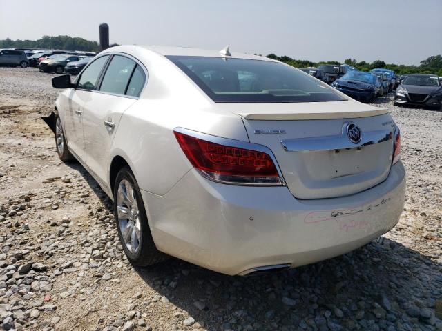 1G4GE5ED4BF125085 - 2011 BUICK LACROSSE CXS WHITE photo 2