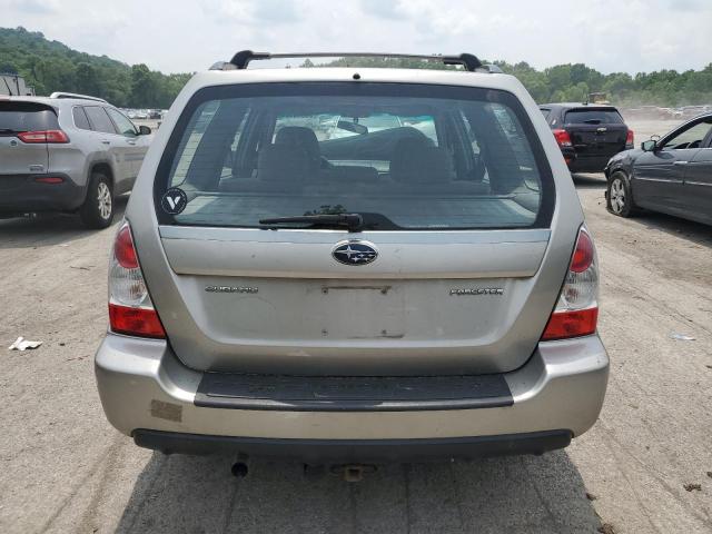 JF1SG63666H758495 - 2006 SUBARU FORESTER 2.5X 银色 照片 6