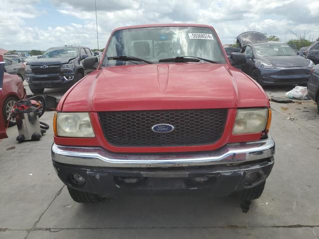 1FTZR45E02PA91094 - 2002 FORD RANGER SUPER CAB RED photo 5