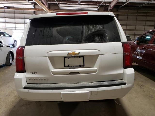 1GNSKHKC5KR350903 - 2019 CHEVROLET SUBURBAN K1500 LT WHITE photo 6