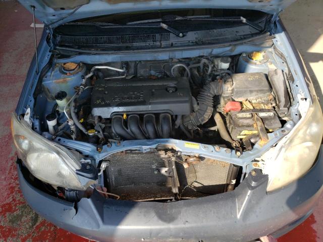 2T1KR32E87C672414 - 2007 TOYOTA COROLLA MA XR BLUE photo 11