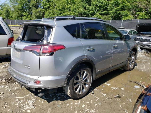 JTMDJREV0JD159778 - 2018 TOYOTA RAV4 HV LIMITED SILVER photo 3