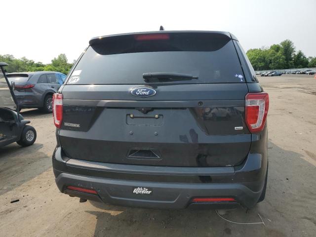 1FM5K8AR2JGB92179 - 2018 FORD EXPLORER POLICE INTERCEPTOR BLACK photo 6