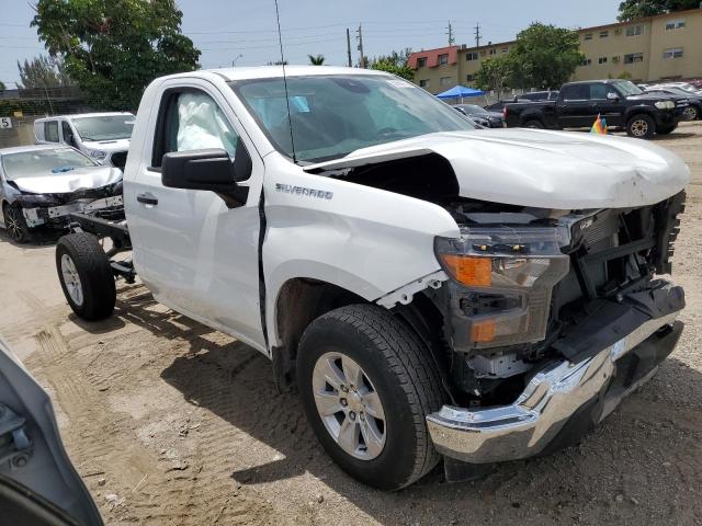 3GCNAAED3NG672187 - 2022 CHEVROLET SILVERADO C1500 WHITE photo 4