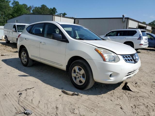 JN8AS5MV1DW656099 - 2013 NISSAN ROGUE S WHITE photo 4