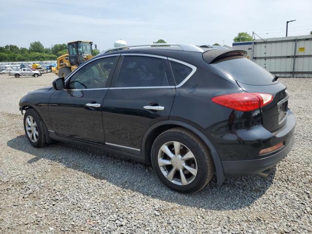 JNKAJ09E88M305426 - 2008 INFINITI EX35 BASE BLACK photo 2