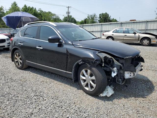 JNKAJ09E88M305426 - 2008 INFINITI EX35 BASE BLACK photo 4