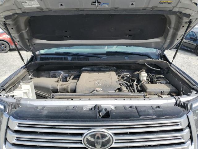 5TFHY5F1XKX811890 - 2019 TOYOTA TUNDRA CREWMAX LIMITED SILVER photo 11