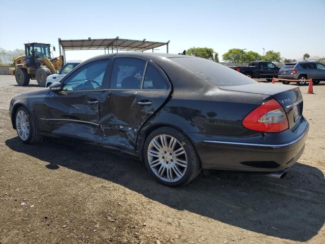 WDBUF56X08B261094 - 2008 MERCEDES-BENZ E 350 BLACK photo 2