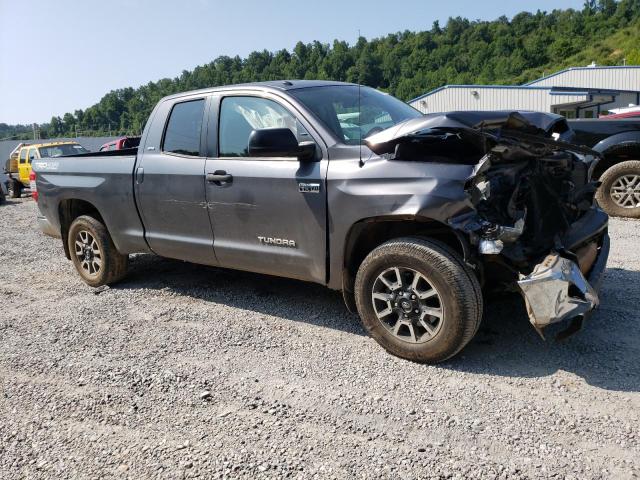 5TFUY5F15FX428749 - 2015 TOYOTA TUNDRA DOUBLE CAB SR/SR5 GRAY photo 4