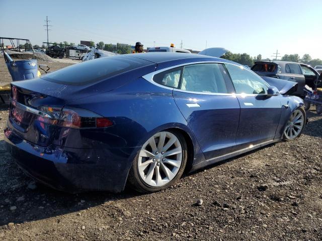 5YJSA1E2XHF218207 - 2017 TESLA MODEL S Կապույտ լուսանկար 3