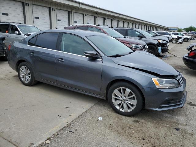 3VWLA7AJ6FM271786 - 2015 VOLKSWAGEN JETTA TDI GRAY photo 4