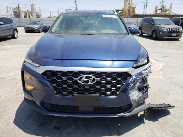 5NMS33AD5LH283230 - 2020 HYUNDAI SANTA FE SEL BLUE photo 5