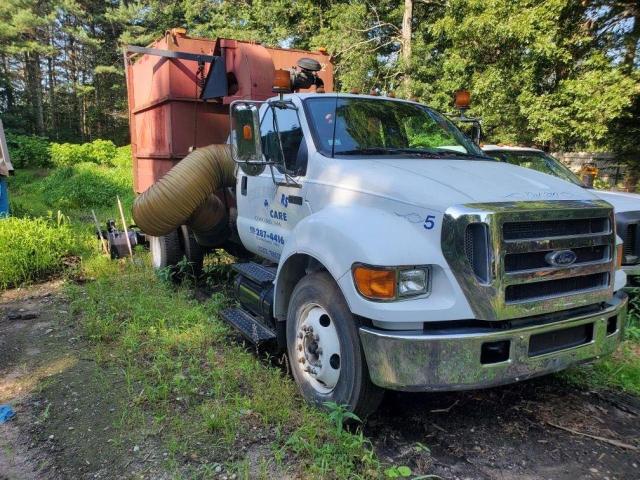 3FRNF65294V600856 - 2004 FORD F650 SUPER DUTY WHITE photo 1