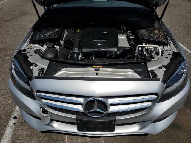 55SWF4JB9GU173235 - 2016 MERCEDES-BENZ C 300 SILVER photo 11