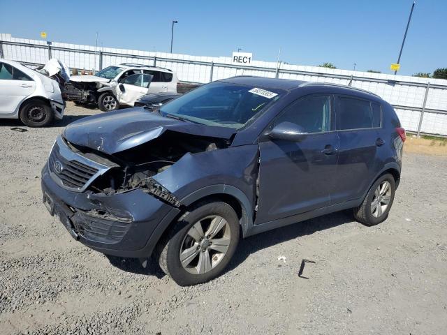 KNDPB3A23C7216639 - 2012 KIA SPORTAGE BASE GRAY photo 1