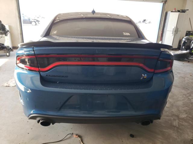 2C3CDXGJ7MH598375 - 2021 DODGE CHARGER SCAT PACK BLUE photo 6