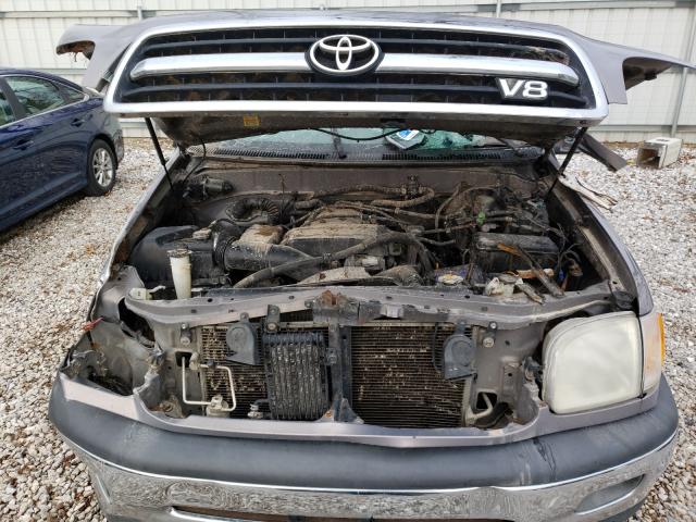 5TBRT34121S129612 - 2001 TOYOTA TUNDRA ACCESS CAB GOLD photo 7