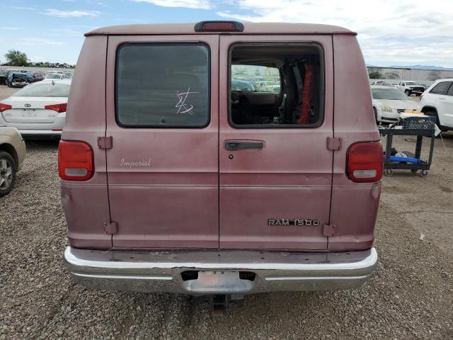 2B6HB11X7WK148253 - 1998 DODGE RAM VAN B1500 MAROON photo 6