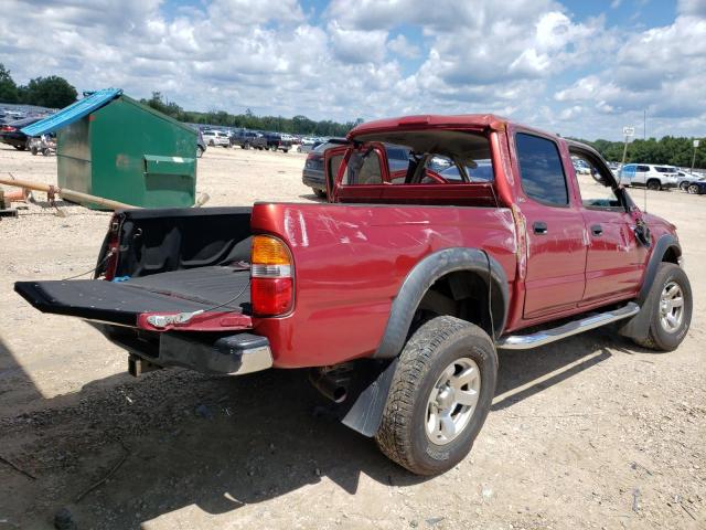 5TEGN92N82Z044117 - 2002 TOYOTA TACOMA DOUBLE CAB PRERUNNER RED photo 3