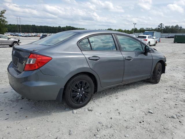 19XFB2F58CE051910 - 2012 HONDA CIVIC LX GRAY photo 3