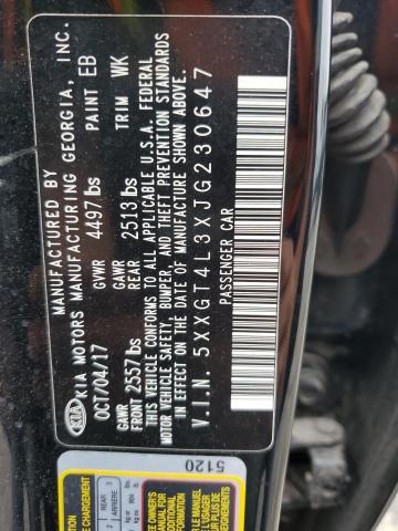 5XXGT4L3XJG230647 - 2018 KIA OPTIMA LX 黑色 照片 13