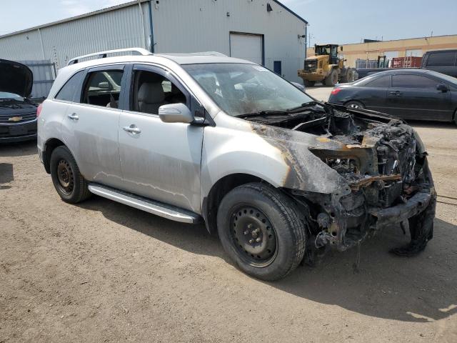 2HNYD2H61BH000996 - 2011 ACURA MDX TECHNOLOGY ვერცხლისფერი ფოტო 4