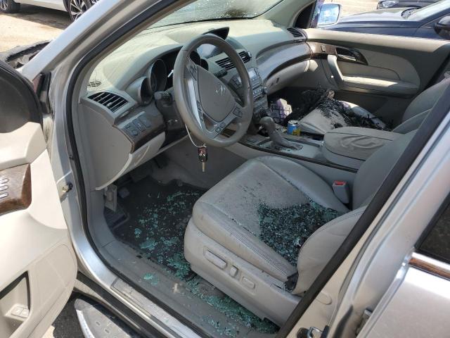 2HNYD2H61BH000996 - 2011 ACURA MDX TECHNOLOGY ვერცხლისფერი ფოტო 8