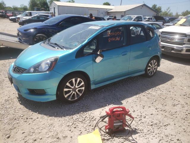 JHMGE8H57CC041726 - 2012 HONDA FIT SPORT TURQUOISE photo 1