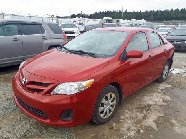 2T1BU4EE7CC913440 - 2012 TOYOTA COROLLA BASE  photo 2