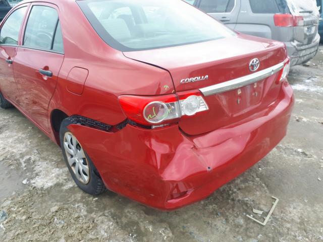 2T1BU4EE7CC913440 - 2012 TOYOTA COROLLA BASE  photo 9