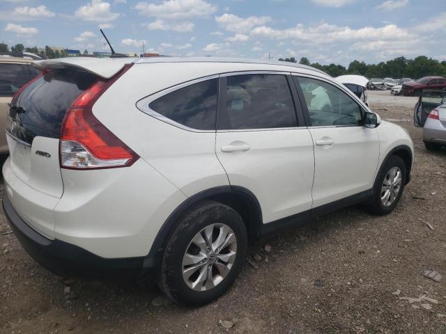 5J6RM4H72CL044874 - 2012 HONDA CR-V EXL WHITE photo 3