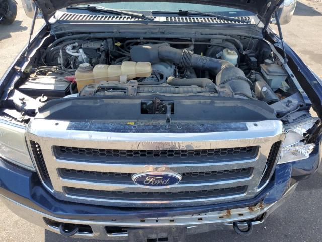 1FMNU41S55ED34256 - 2005 FORD EXCURSION XLT BLUE photo 12