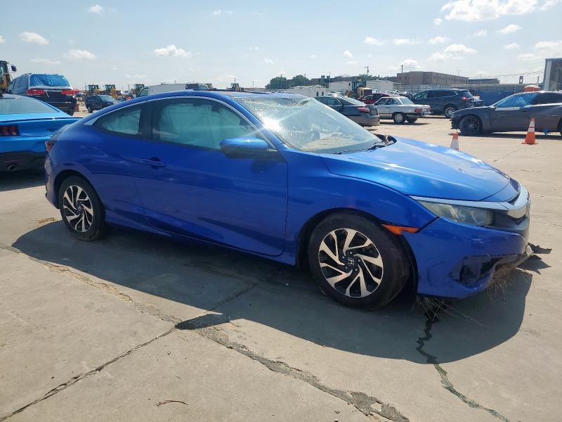 2HGFC4B05GH300033 - 2016 HONDA CIVIC LX Көк фото 4