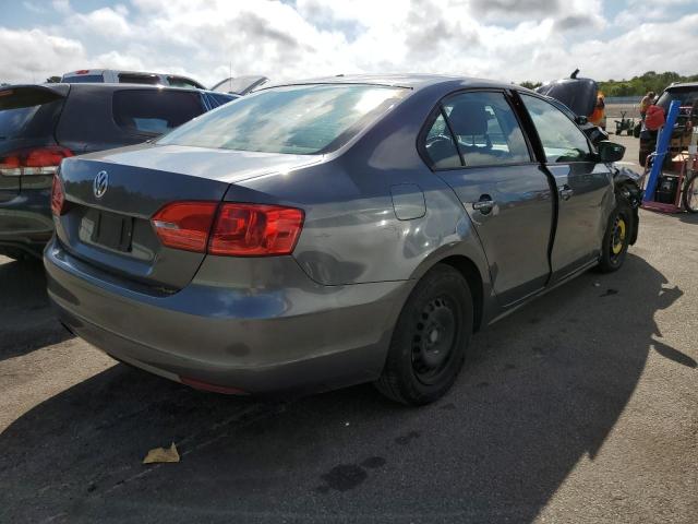 3VW1K7AJ2EM393533 - 2014 VOLKSWAGEN JETTA BASE 灰色 照片 4