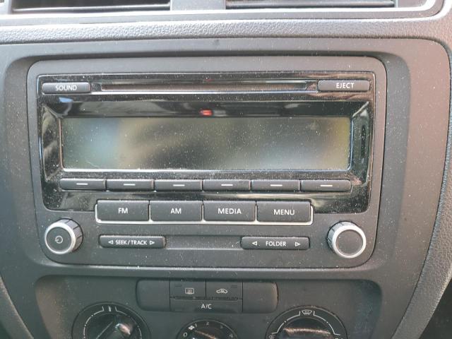 3VW1K7AJ2EM393533 - 2014 VOLKSWAGEN JETTA BASE 灰色 照片 9