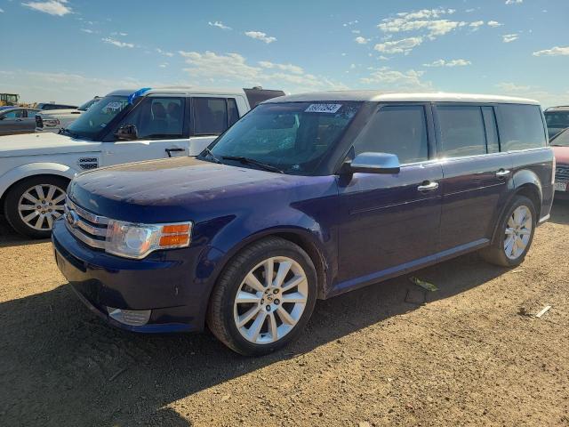 2FMHK6DT4BBD17846 - 2011 FORD FLEX LIMITED BLUE photo 1