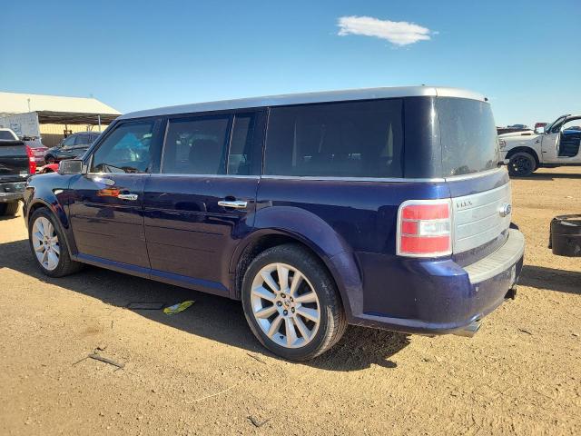 2FMHK6DT4BBD17846 - 2011 FORD FLEX LIMITED BLUE photo 2