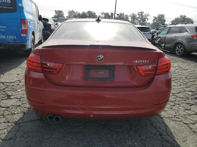 WBA3N7C52FK224508 - 2015 BMW 428 I RED photo 6