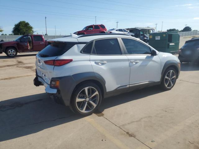 KM8K33A59LU514109 - 2020 HYUNDAI KONA LIMITED WHITE photo 3